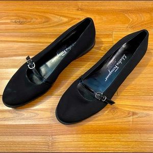 Salvatore Ferragamo black Mary Jane shoes 6.5